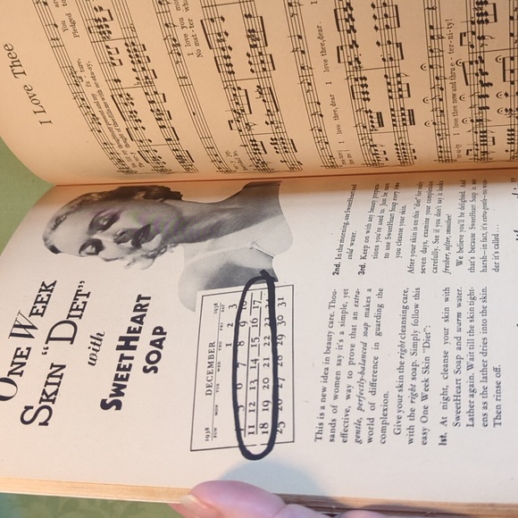 Vintage Sweet Heart Songs Book- 1938 - Picture 9 of 9
